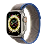 Apple Watch Ultra 130-180 мм Нейлон Сине-серый