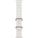 Apple Watch Ultra 130-200 мм Фторэластомер Белый