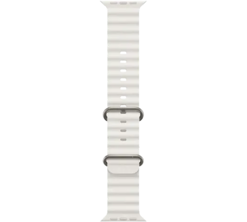 Apple Watch Ultra 130-200 мм Фторэластомер Белый