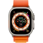 Apple Watch Ultra 145-190 мм Ткань Оранжевый
