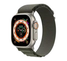 Apple Watch Ultra 130-160 мм Ткань Зелёный