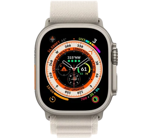 Apple Watch Ultra 130-160 мм Ткань Сияющая звезда