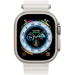 Apple Watch Ultra 130-200 мм Фторэластомер Белый