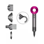 Dyson HD08 Supersonic Серебристый/фуксия