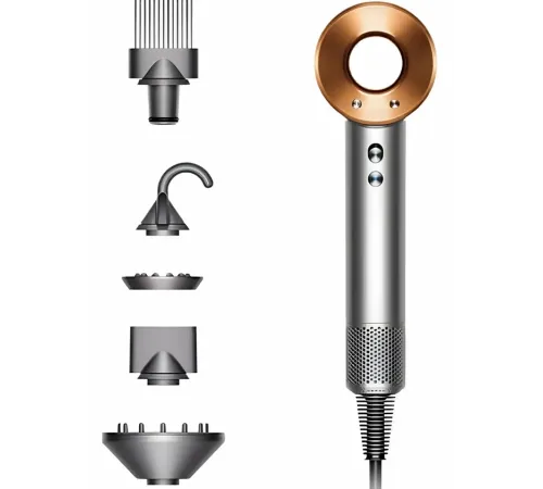 Dyson HD08 Supersonic Никель/медный
