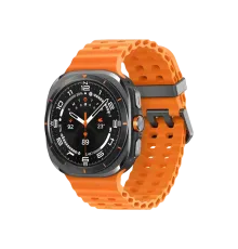 Galaxy Watch Ultra 47 мм, Чёрный титан, Оранжевый