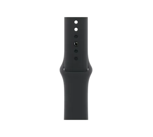 Apple Watch 10, 42 mm, Black Aluminium, Black Sport Band, S/M