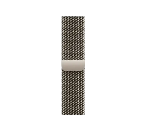 Apple Watch 10, 42 mm, Natural Titanium Stainless steel, Natural Milanese Loop