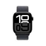 Apple Watch 10, 42 mm, Black Aluminium, Black Sport Loop