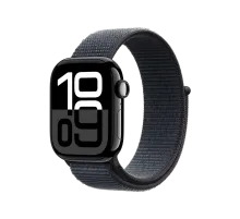 Apple Watch 10, 46 mm, Black Aluminium, Black Sport Loop