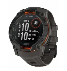 Garmin Instinct 3 – 50 mm, Solar Black with Charcoal Band
