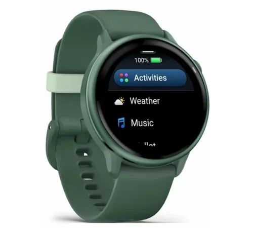 Garmin Vivoactive 6 Metallic Jasper Green with Jasper Green Band