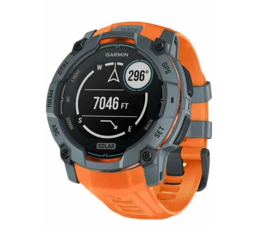 Garmin Instinct 3 – 50 mm, Solar Twilight with Solstice Band