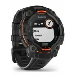 Garmin Instinct 3 – 45 mm, Solar Black with Black Band