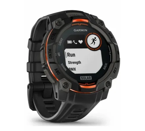 Garmin Instinct 3 – 45 mm, Solar Black with Black Band
