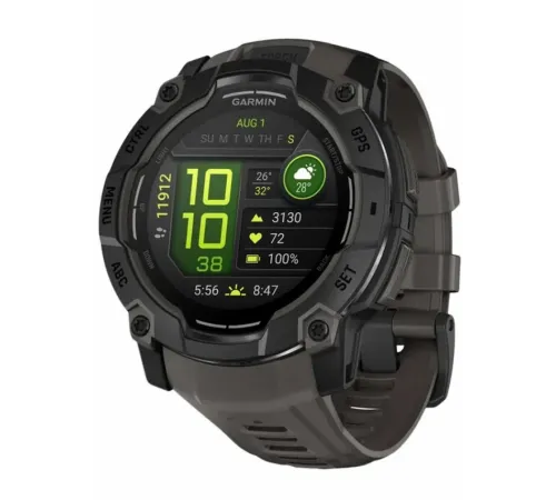 Garmin Instinct 3 – 45 mm, AMOLED Black with Black Band