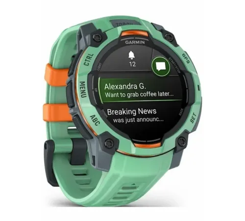 Garmin Instinct 3 – 45 mm, AMOLED Neo Tropic with Neo Tropic Band