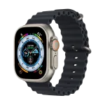 Apple Watch Ultra 130-200 мм Фторэластомер Тёмная ночь