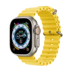 Apple Watch Ultra 130-200 мм Фторэластомер Жёлтый