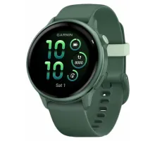 Garmin Vivoactive 6 Metallic Jasper Green with Jasper Green Band