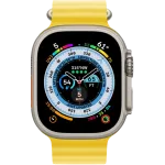 Apple Watch Ultra 130-200 мм Фторэластомер Жёлтый