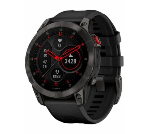 Garmin Epix Sapphire Gen 2 (черный титан/черный)