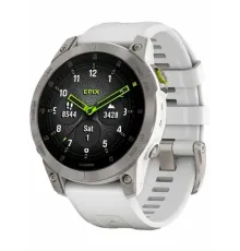 Garmin Epix Sapphire Gen 2 (серебристый титан/белый)