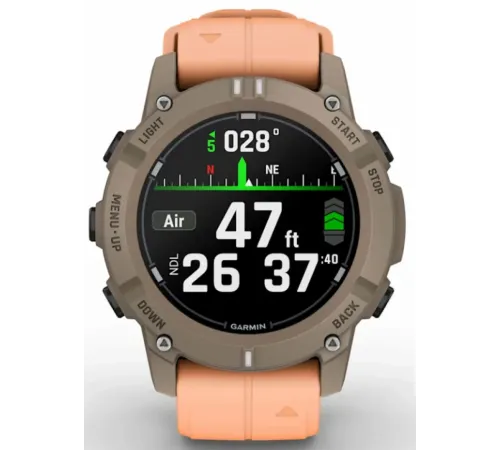 Garmin Descent G2 Paloma with Shell Pink Band
