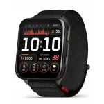 Garmin Venu X1 Black with Slate Titanium Caseback and Black ComfortFit Nylon Band