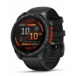 Garmin Fenix 8 51 Amoled Slate Gray with Black Silicone Band