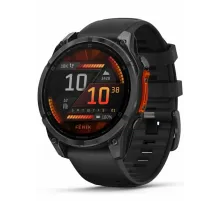 Garmin Fenix 8 51 Amoled Slate Gray with Black Silicone Band