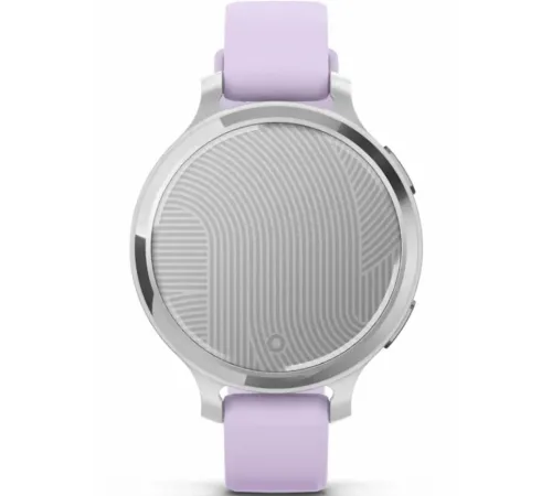 Garmin Lily 2 Active Silver with Purple Jasmine Silicone Band