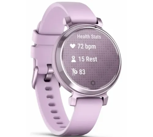 Garmin Lily® 2 Metallic Lilac with Lilac Silicone Band