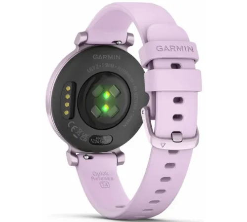 Garmin Lily® 2 Metallic Lilac with Lilac Silicone Band