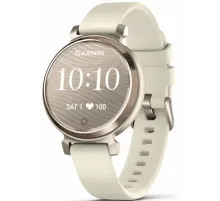Garmin Lily® 2 Cream Gold Case with Coconut Silicone Band