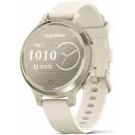 Garmin Lily 2 Active Lunar Gold with Bone Silicone Band