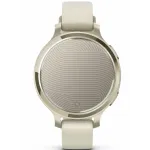 Garmin Lily 2 Active Lunar Gold with Bone Silicone Band