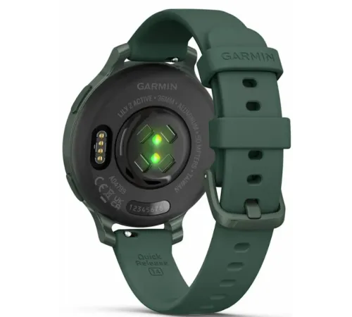 Garmin Lily 2 Active Jasper Green with Jasper Green Silicone Band