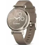 Garmin Lily® 2 Classic Cream Gold with Coffee Nylon Band