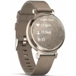 Garmin Lily® 2 Classic Cream Gold with Coffee Nylon Band