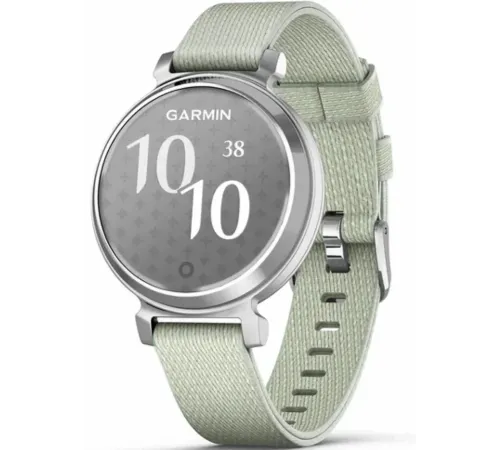 Garmin Lily® 2 Classic Silver with Sage Gray Nylon Band