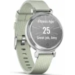 Garmin Lily® 2 Classic Silver with Sage Gray Nylon Band