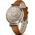 Cream Gold with Tan Leather Band