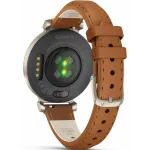 Garmin Lily® 2 Classic Cream Gold with Tan Leather Band