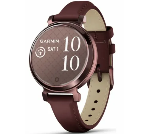 Garmin Lily® 2 Classic Dark Bronze with Mulberry Leather Band