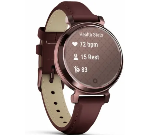 Garmin Lily® 2 Classic Dark Bronze with Mulberry Leather Band
