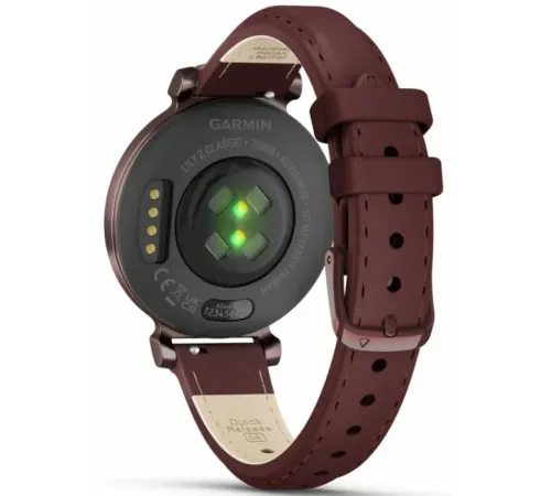 Garmin Lily® 2 Classic Dark Bronze with Mulberry Leather Band