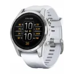 Garmin epix Pro Gen 2 Standard Edition 42 mm Silver with Whitestone Band