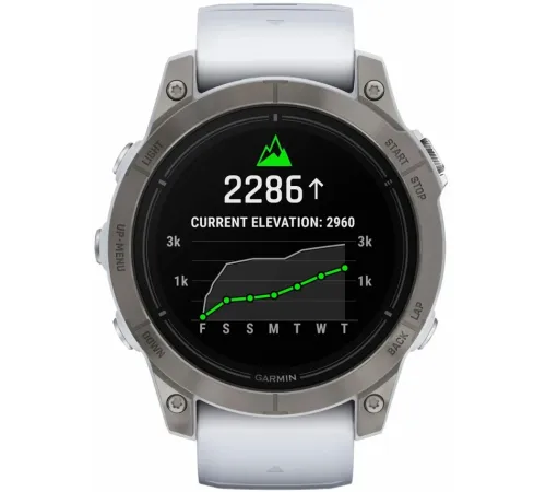 Garmin epix Pro Gen 2 Sapphire Edition 47 mm Titanium with Whitestone Band