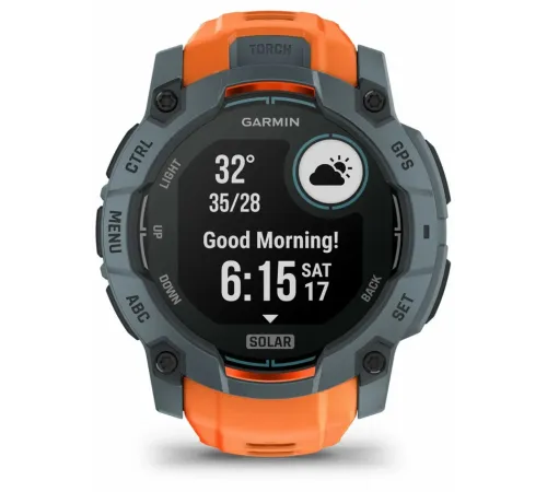 Garmin Instinct 3 – 50 mm, Solar Twilight with Solstice Band